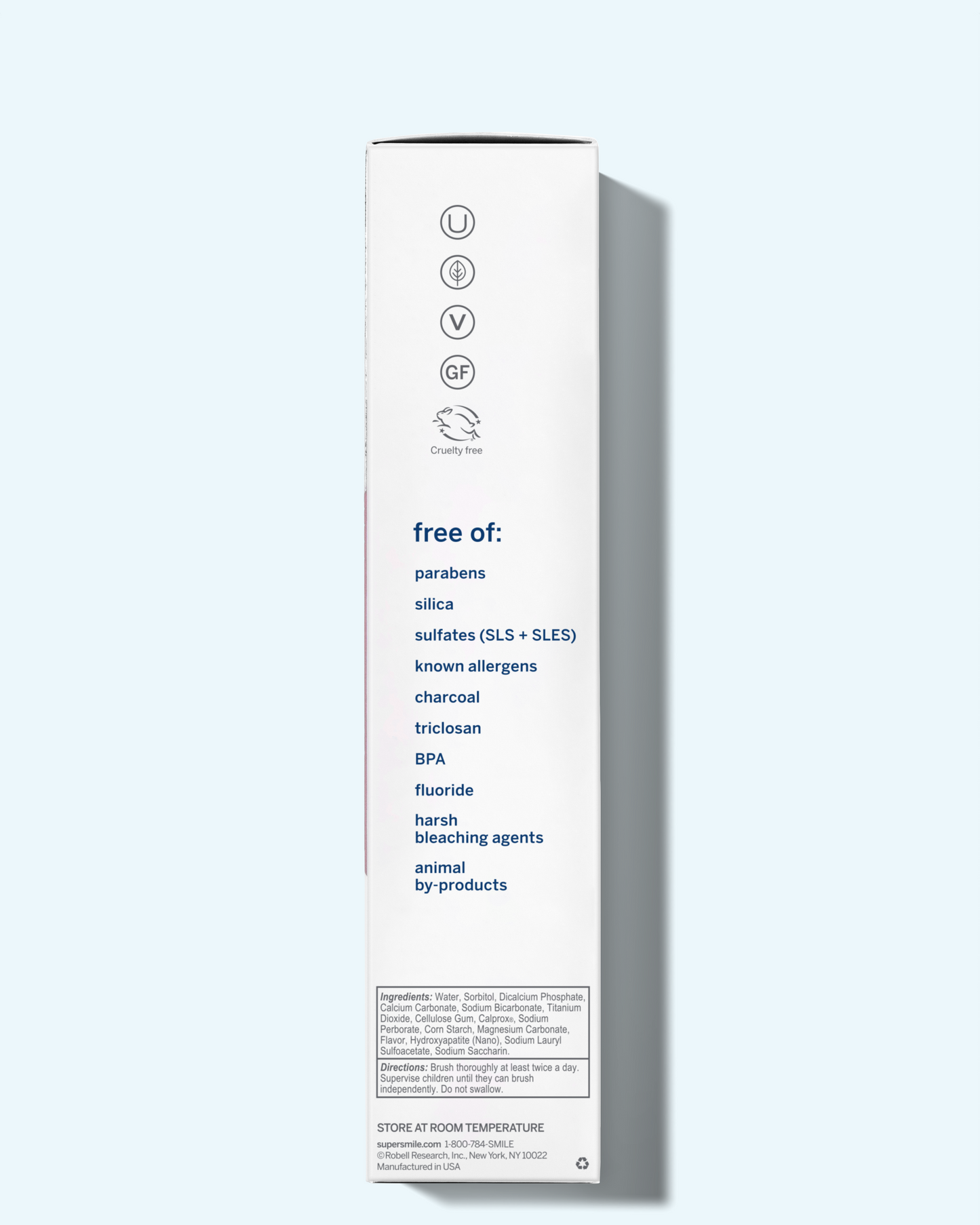 Fluoride Free Whitening Toothpaste