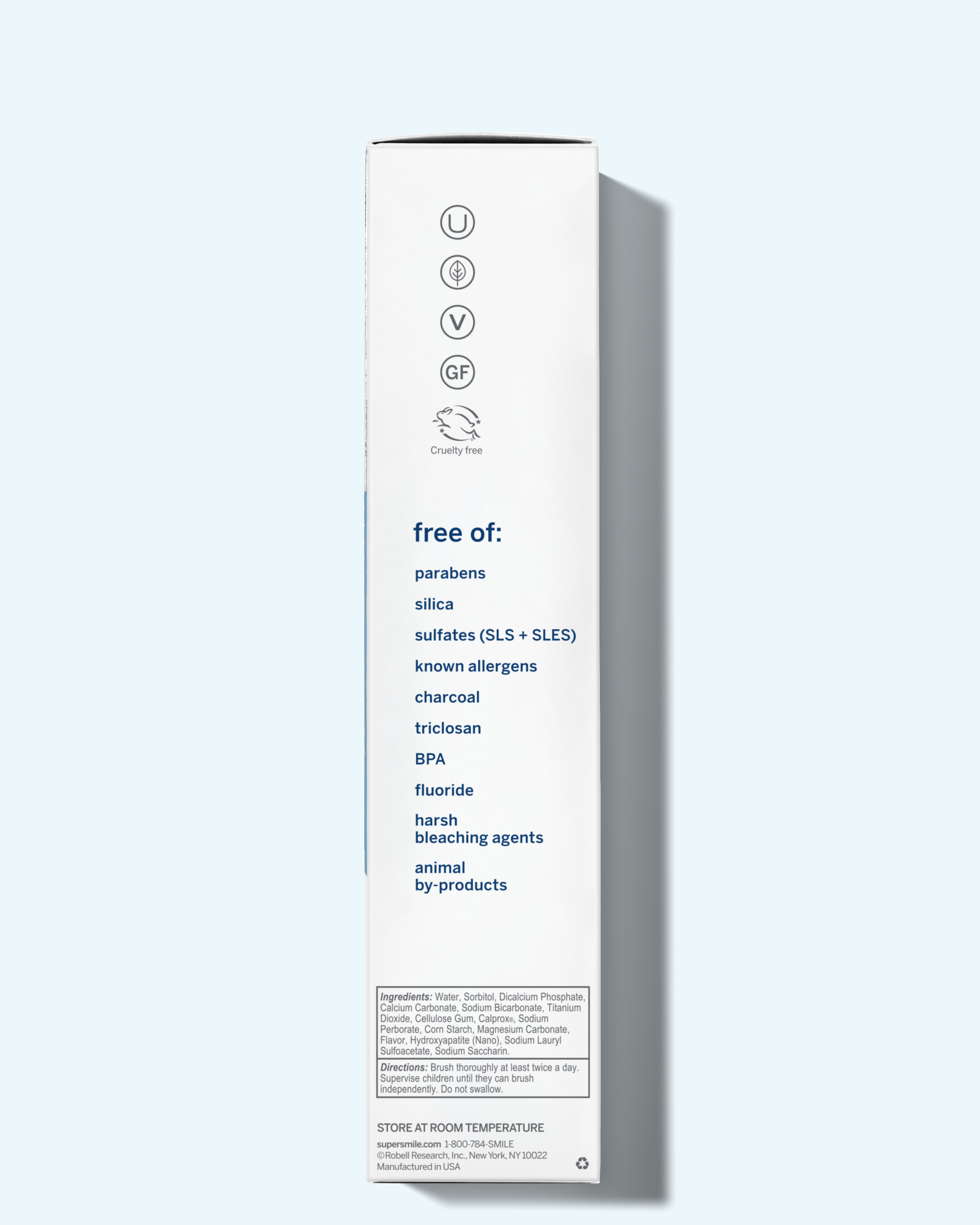 Fluoride Free Whitening Toothpaste