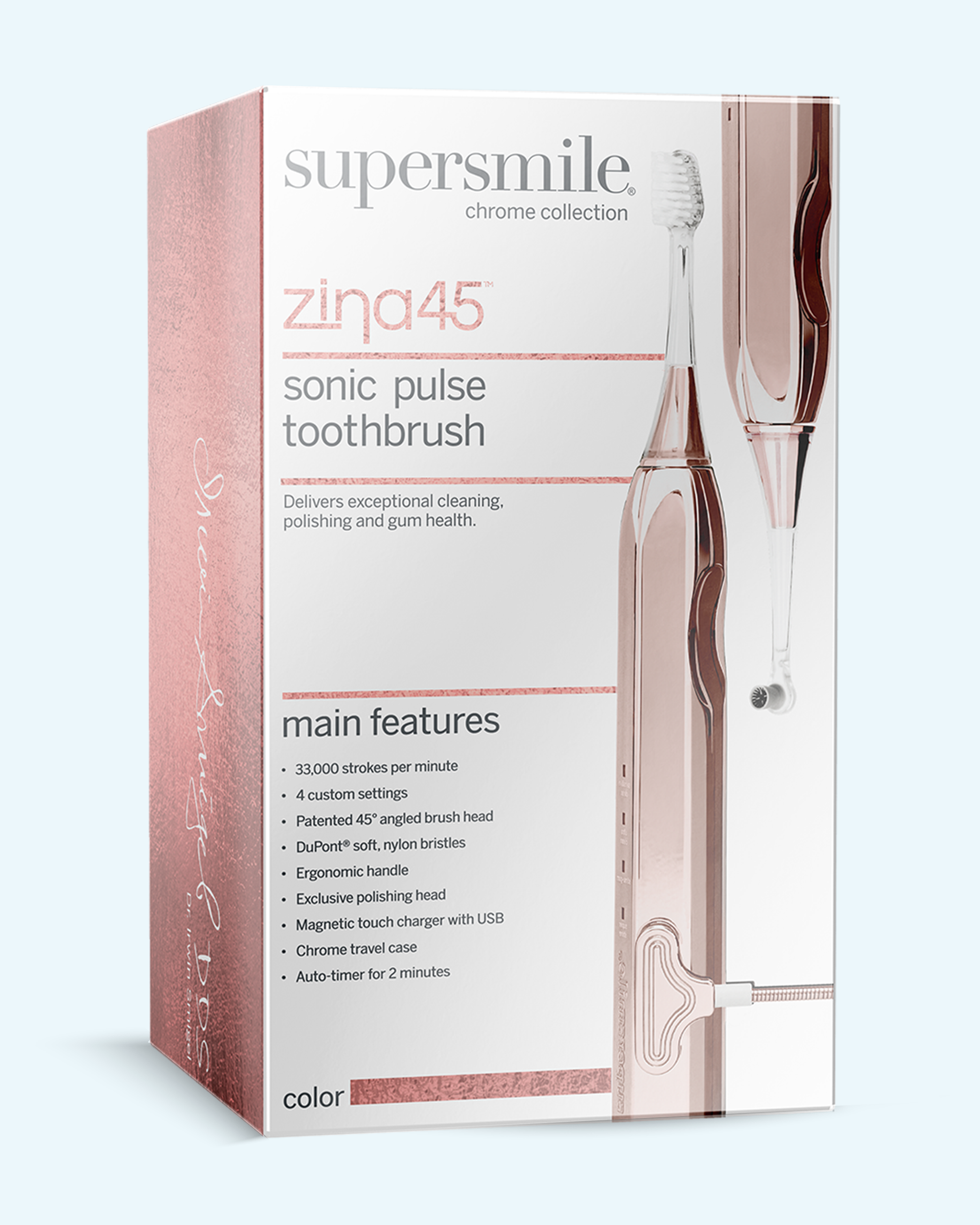 zina45™ sonic toothbrush