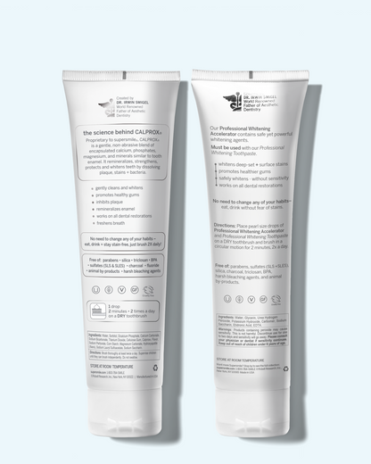fluoride free professional whitening system